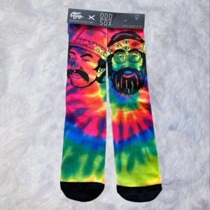 BNWT. Odd Sox- Cheech & Chong Tie Dye